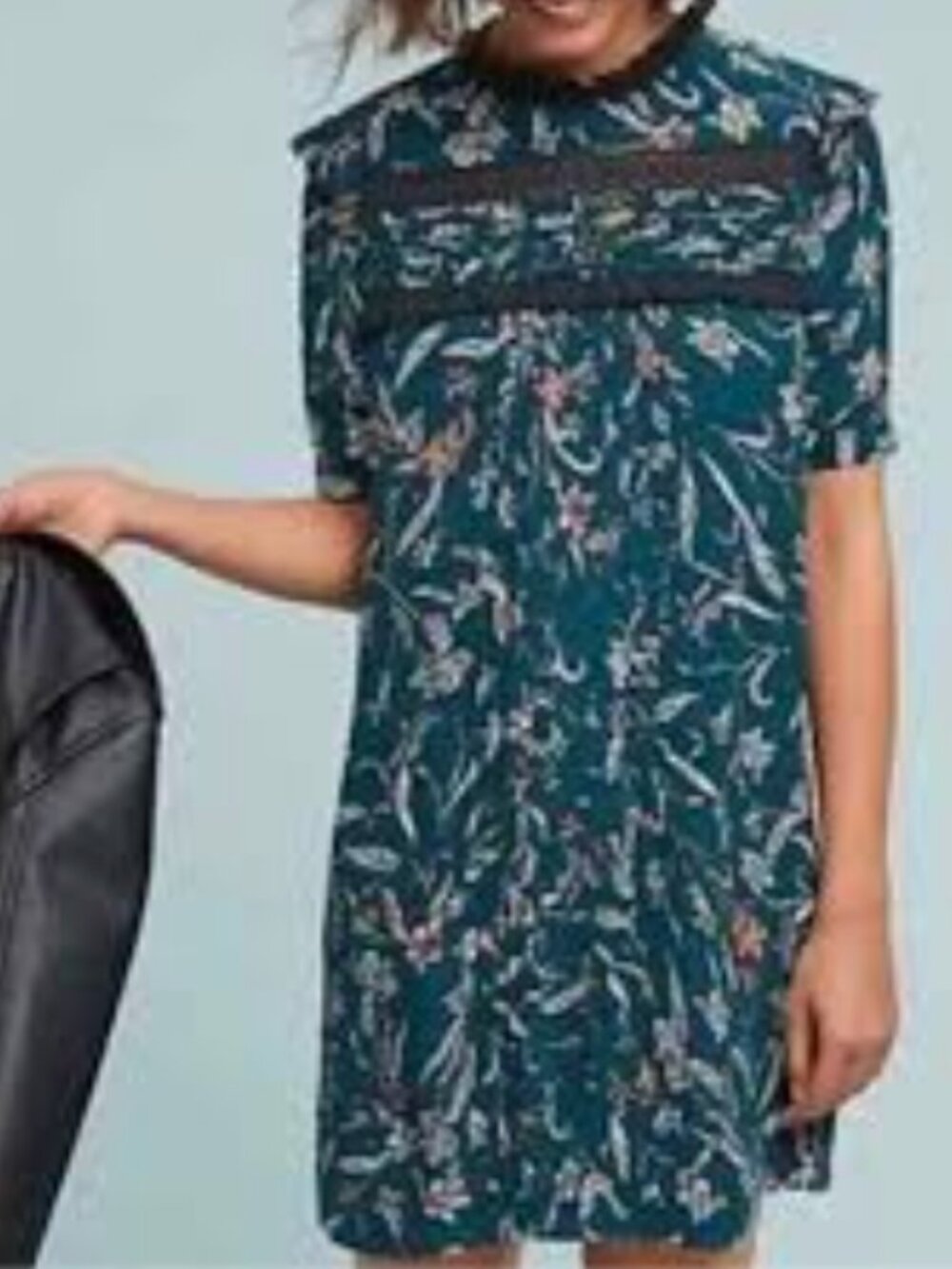 Anthropologie Vinet Bahl Mini Tunic Shift Dress - Picture 2 of 11
